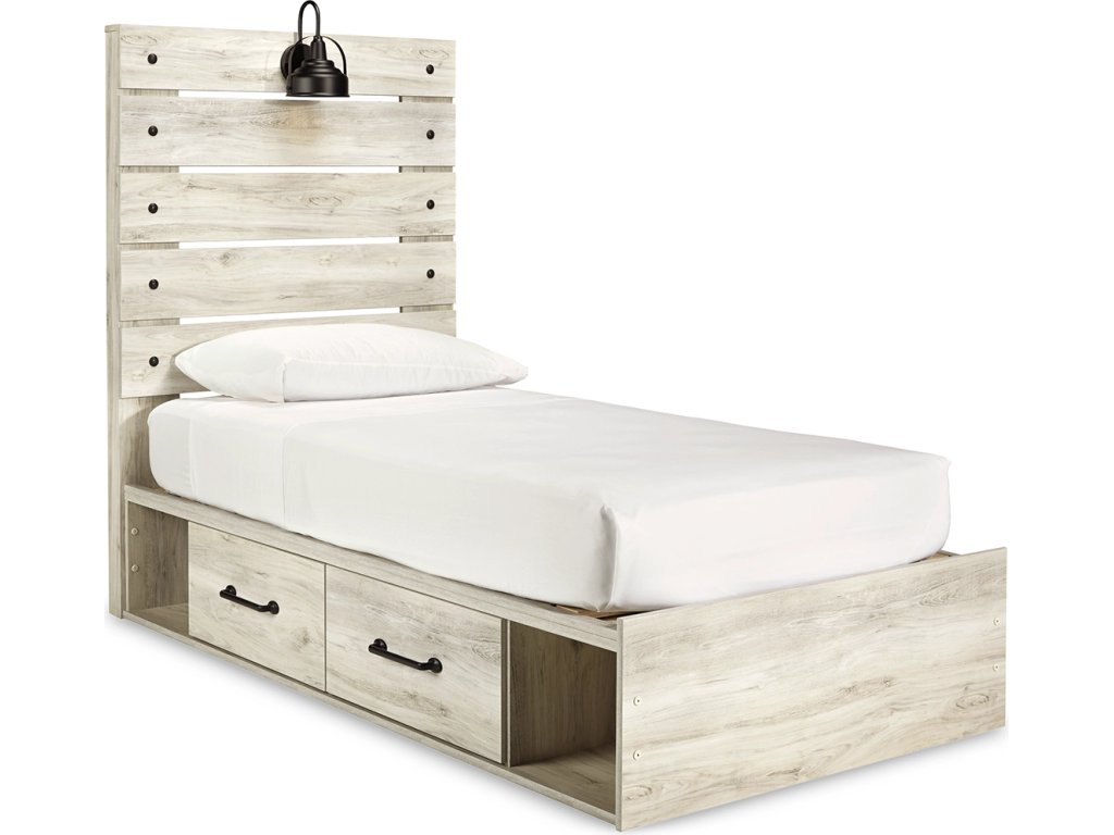 Cambeck Twin Panel Bed with Storage, Dresser, Mirror, Chest and 2 Nightstands - image 10
