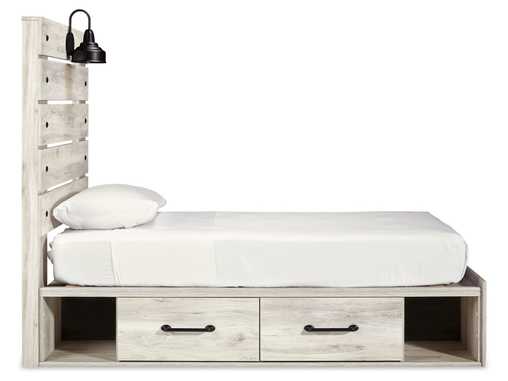 Cambeck Twin Panel Bed with Storage, Dresser, Mirror, Chest and 2 Nightstands - image 12