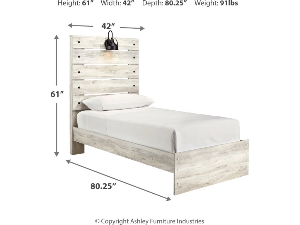 Cambeck Twin Panel Bed, Dresser, Mirror and Nightstand - image 7