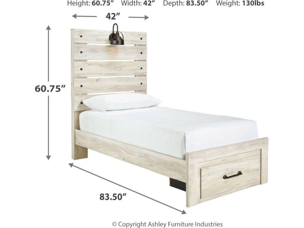 Cambeck Twin Panel Bed, 2 Dressers, 2 Mirrors and 2 Nightstands - image 14