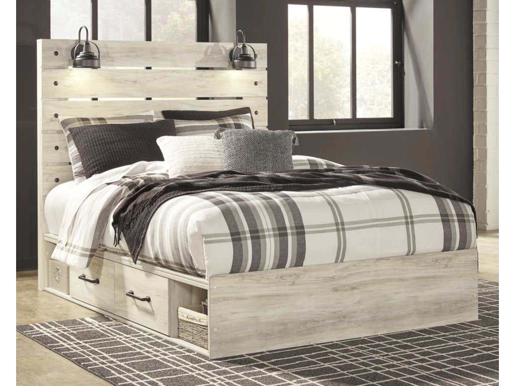 Cambeck Queen Panel Storage Bed, Dresser, Mirror, Chest and Nightstand - image 24