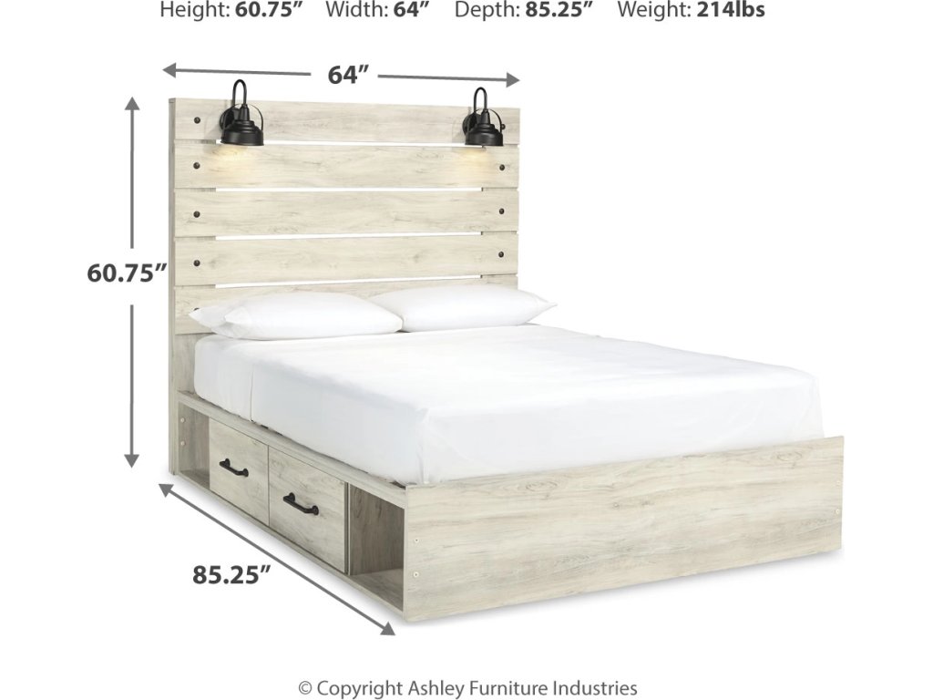 Cambeck Queen Panel Storage Bed, Dresser, Mirror, Chest and Nightstand - image 19