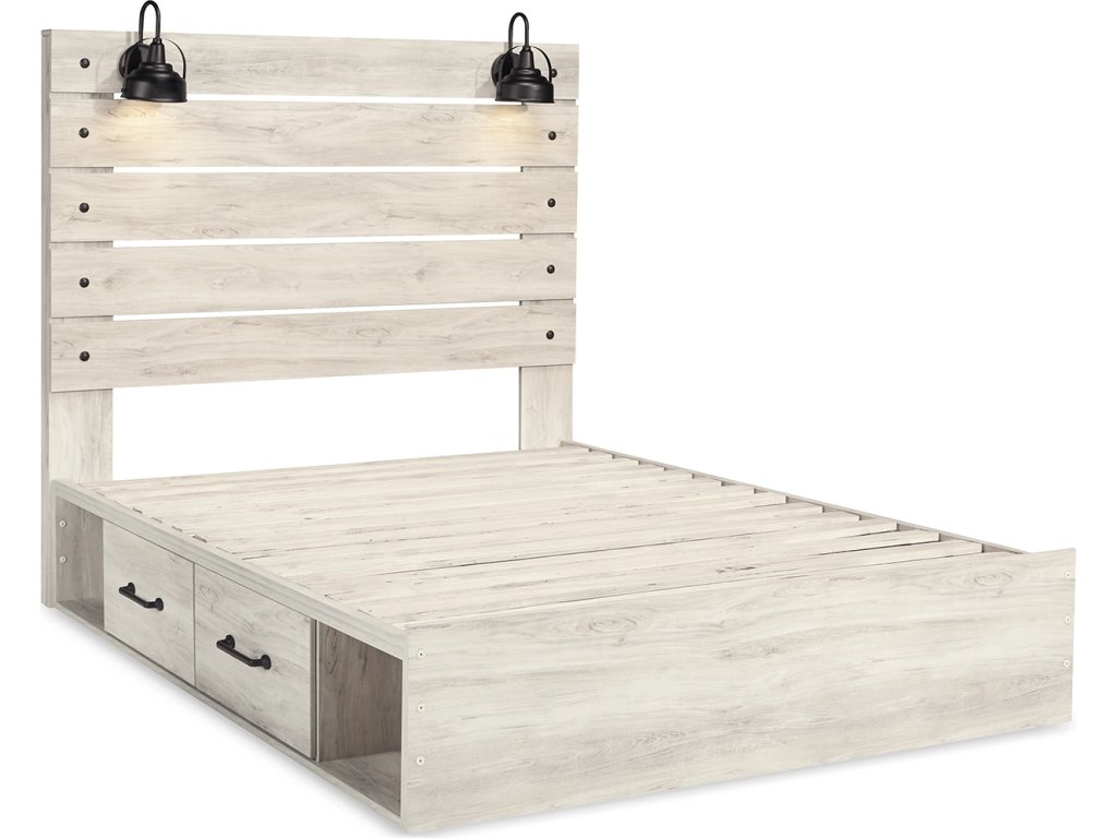 Cambeck Queen Panel Storage Bed, Dresser, Mirror, Chest and Nightstand - image 7