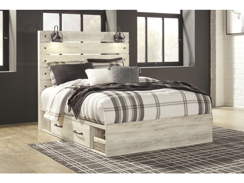 Cambeck Queen Panel Bed with Storage, Dresser and 2 Nightstands - image 15