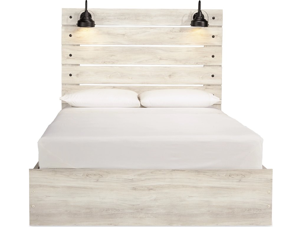 Cambeck Queen Panel Bed with Storage, Dresser and Mirror - image 4