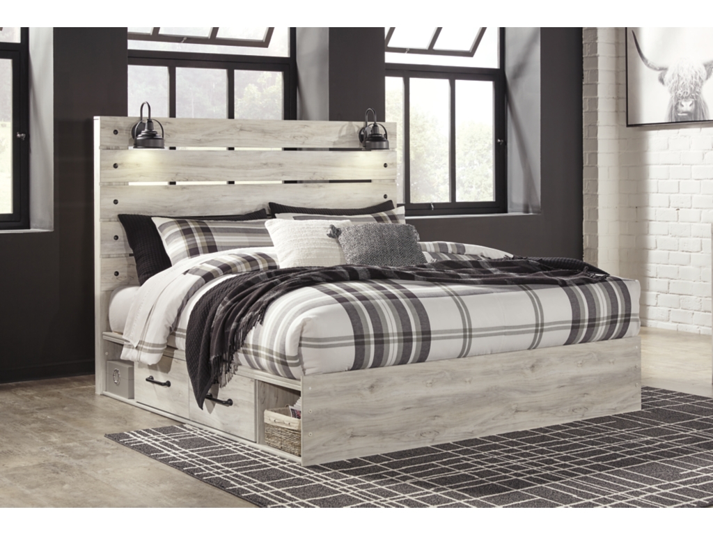 Cambeck King Panel Storage Bed, Dresser, Mirror, Chest and Nightstand - image 23