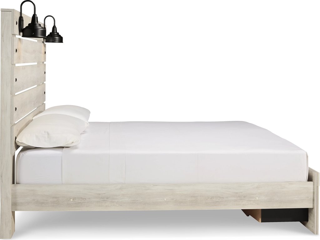 Cambeck King Panel Storage Bed, Dresser, Mirror and Nightstand - image 7