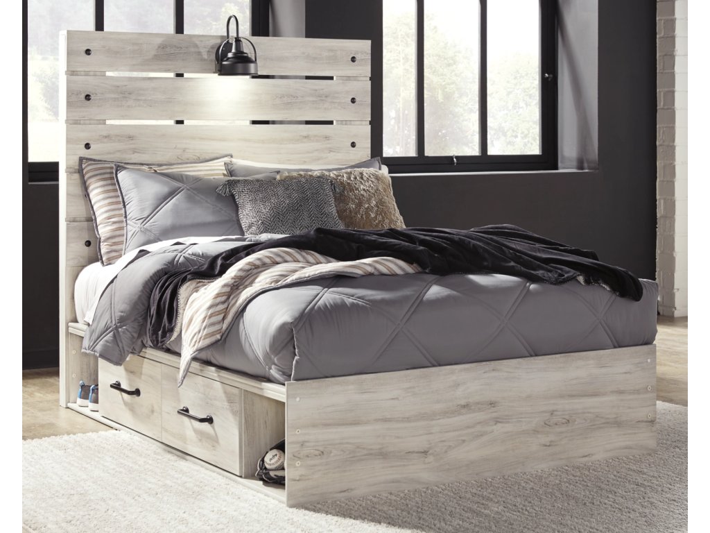 Cambeck Full Panel Storage Bed with Dresser and Nightstand - image 18