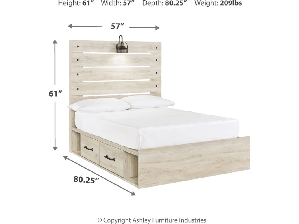 Cambeck Full Panel Storage Bed with Dresser and Nightstand - image 14