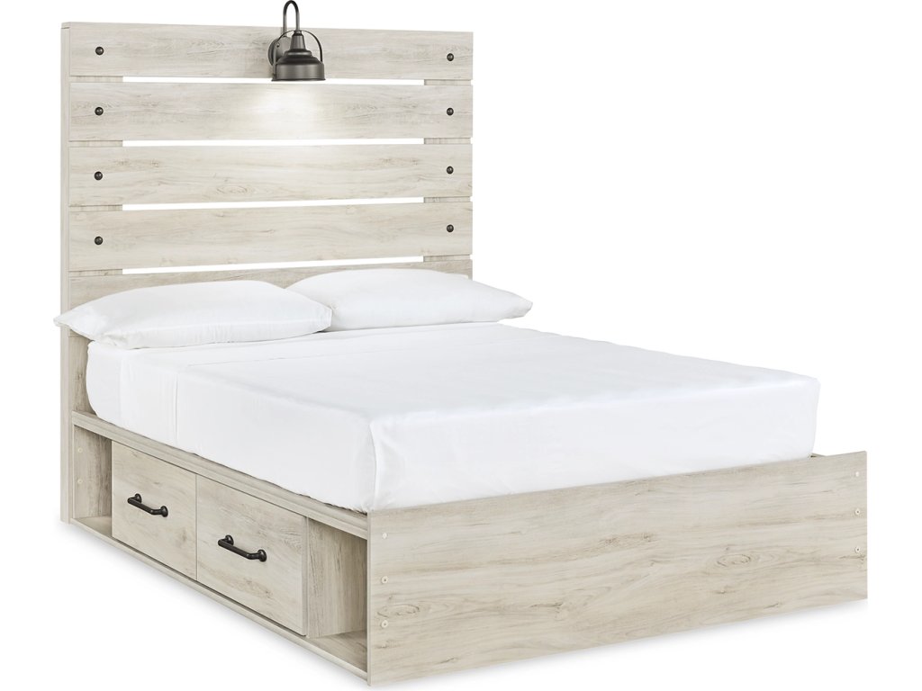 Cambeck Full Panel Bed with Storage, Dresser and Nightstand - image 7