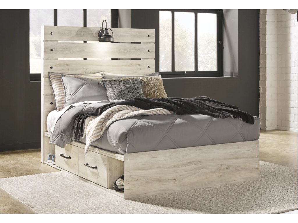 Cambeck Full Panel Bed with Storage, Dresser and Nightstand - image 15