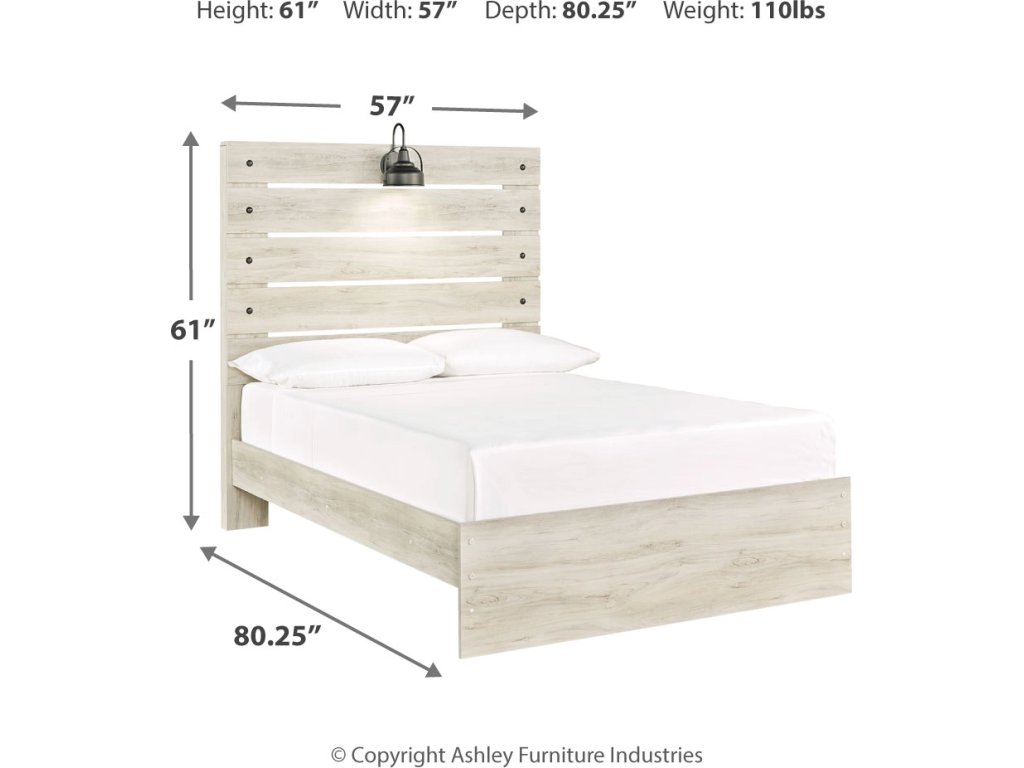 Cambeck Full Panel Storage Bed, 2 Chests and 1 Nightstand - image 10