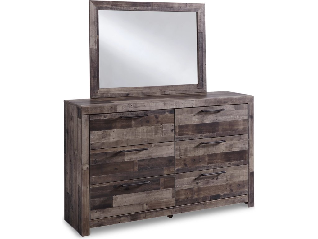 Derekson King Panel Storage Bed, Dresser and Nightstand - image 2