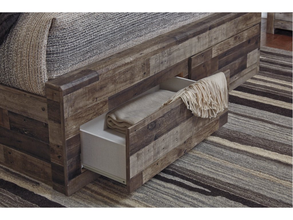 Derekson Queen Panel Storage Bed, Dresser and 2 Nightstand - image 9