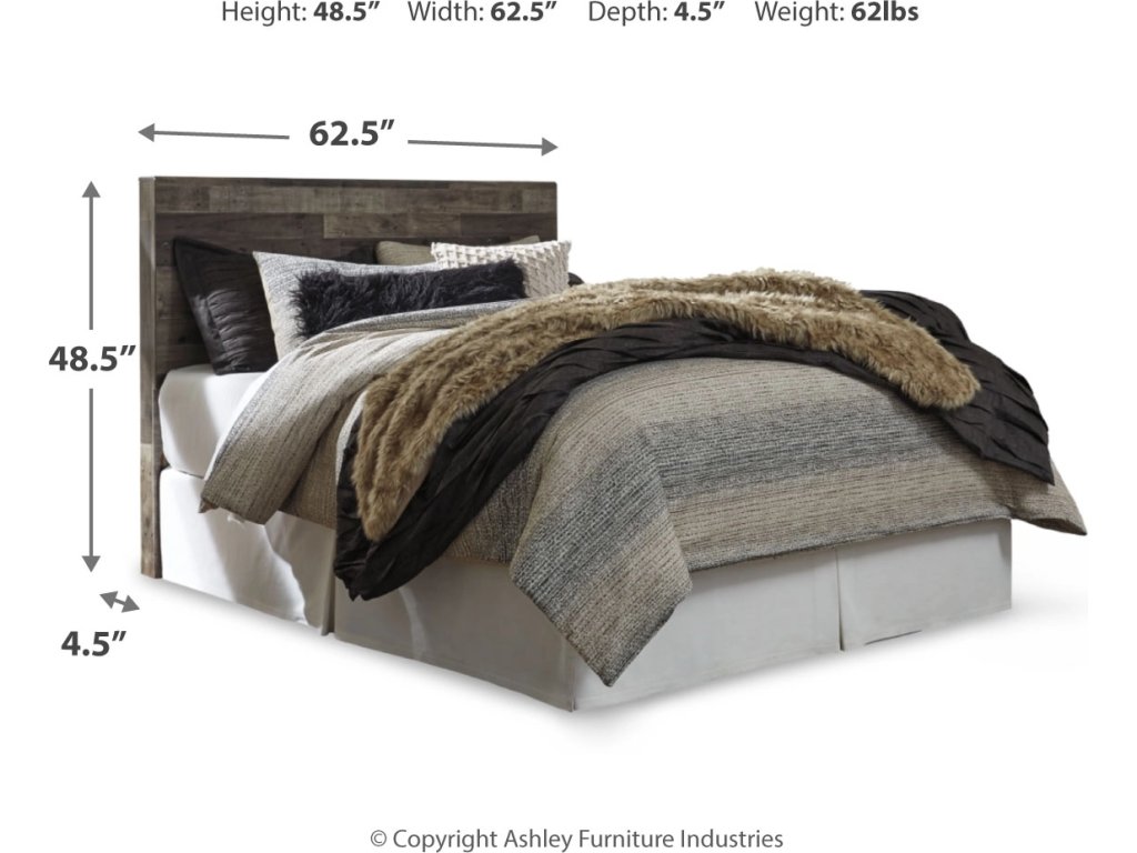 Derekson Queen Panel Headboard, Dresser, Chest and Nightstand - image 6