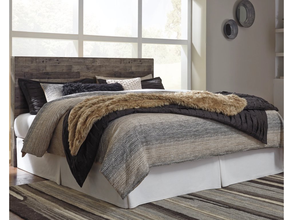 Derekson King Panel Headboard, Dresser, Mirror and Nightstand - image 8