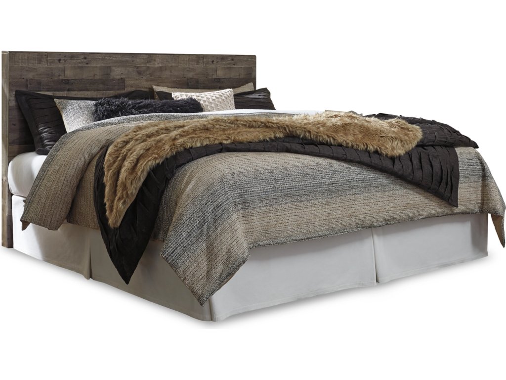 Derekson King Panel Headboard, Dresser, Mirror and Nightstand - image 3