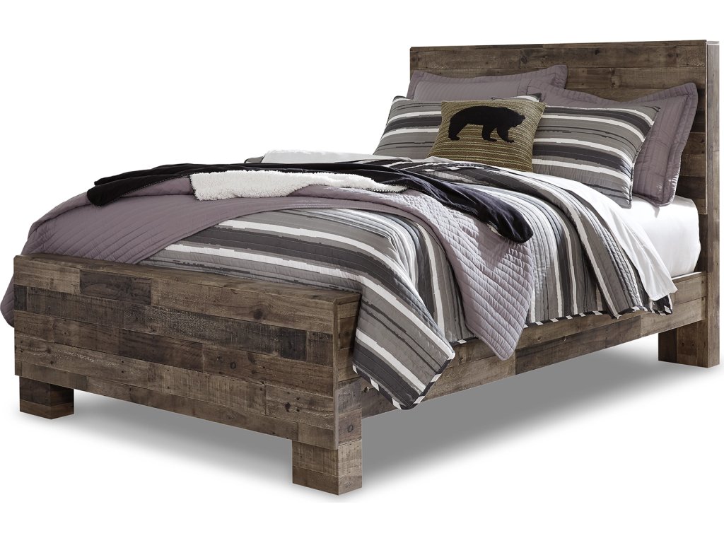 Derekson Full Panel Bed, Dresser and Chest - image 3