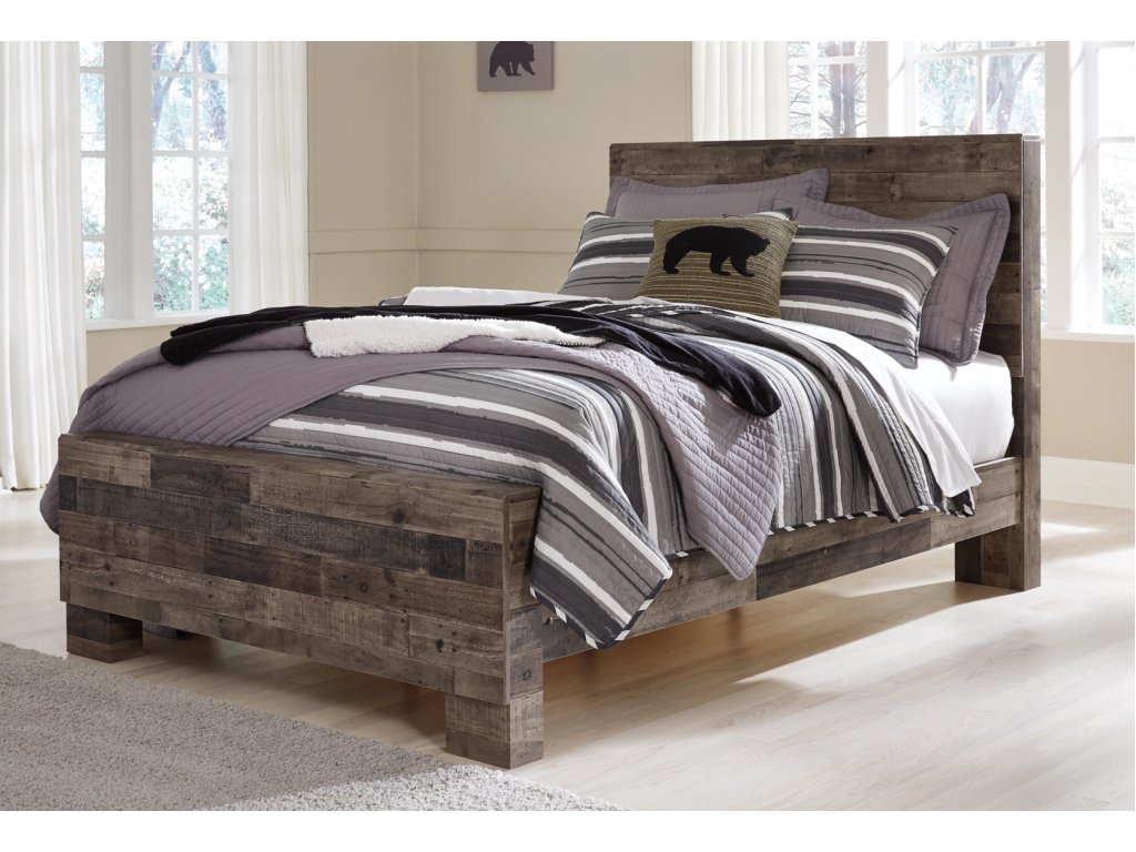 Derekson Full Panel Bed, Dresser and Mirror - image 6