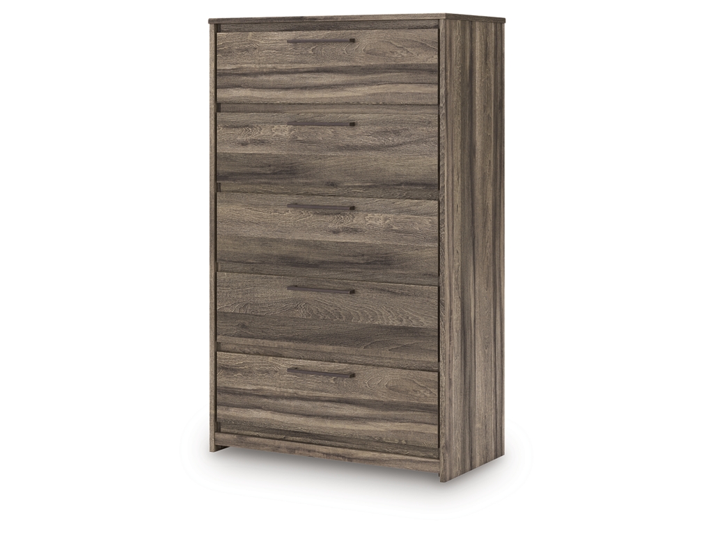 Elbrim King Panel Storage Bed, Chest and Nightstand - image 7