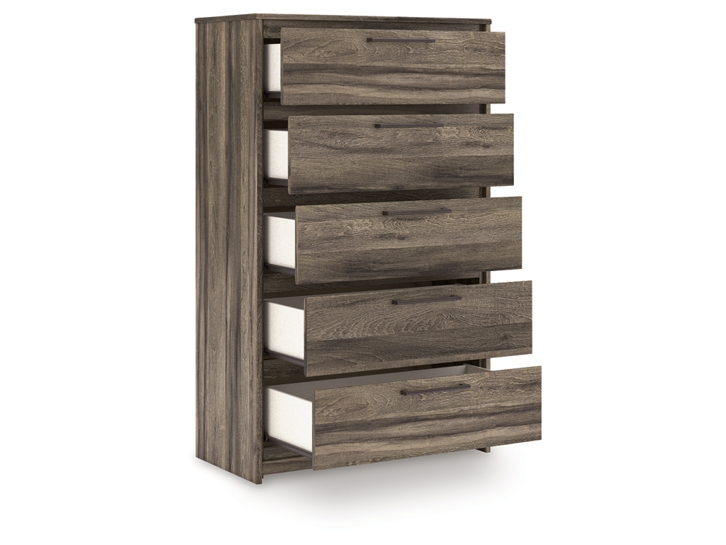 Elbrim King Panel Storage Bed, Chest and Nightstand - image 3