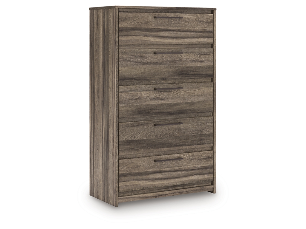 Elbrim King Panel Storage Bed, Chest and Nightstand - image 2