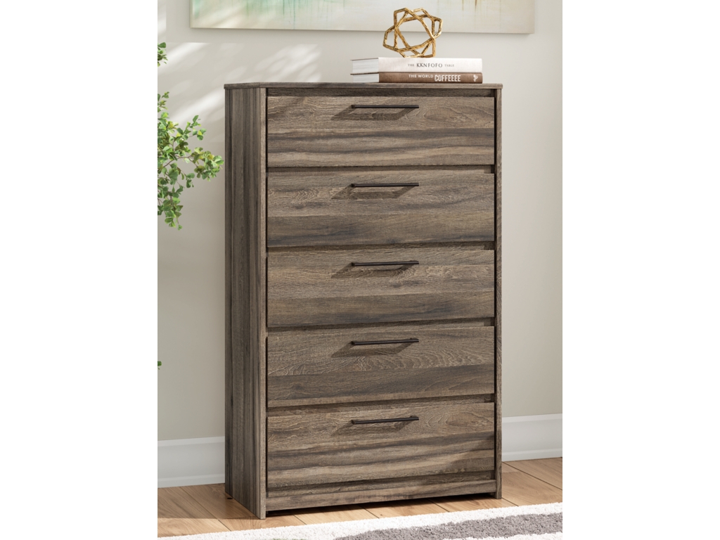 Elbrim King Panel Storage Bed, Chest and Nightstand - image 24