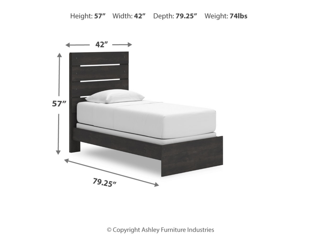 Hollivern Twin Panel Bed - image 3