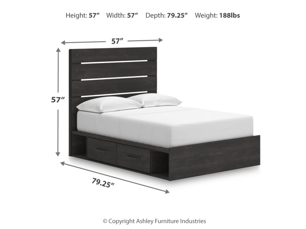 Hollivern Full Panel Storage Bed - image 3