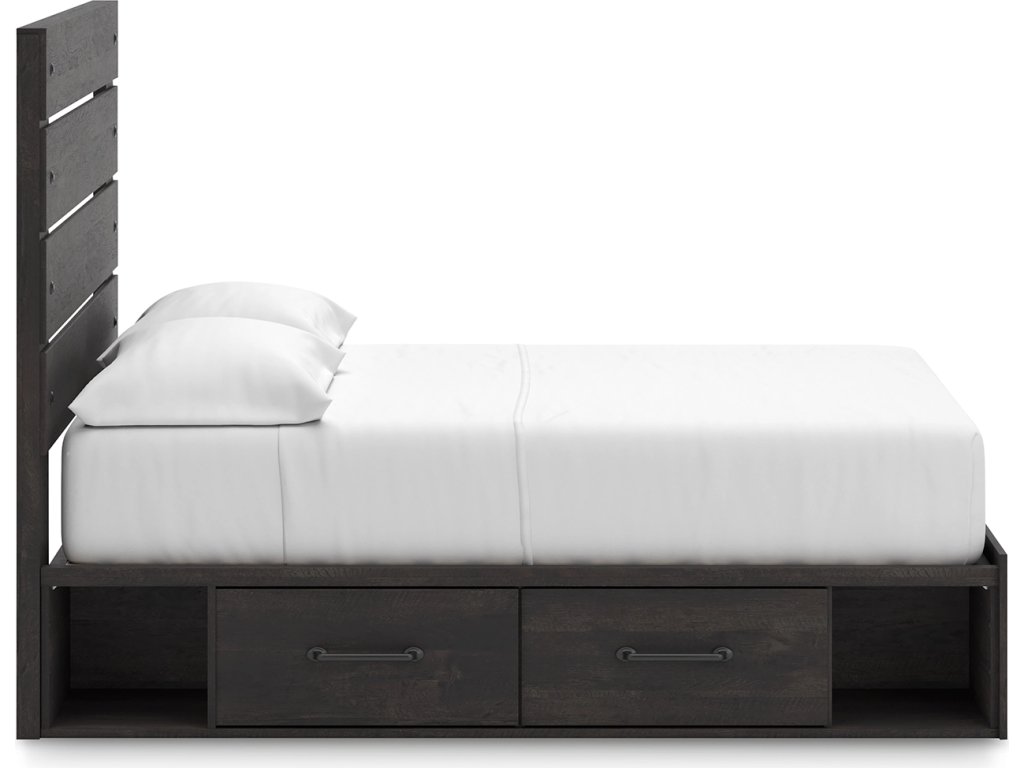 Hollivern Full Panel Bed with Storage - image 9