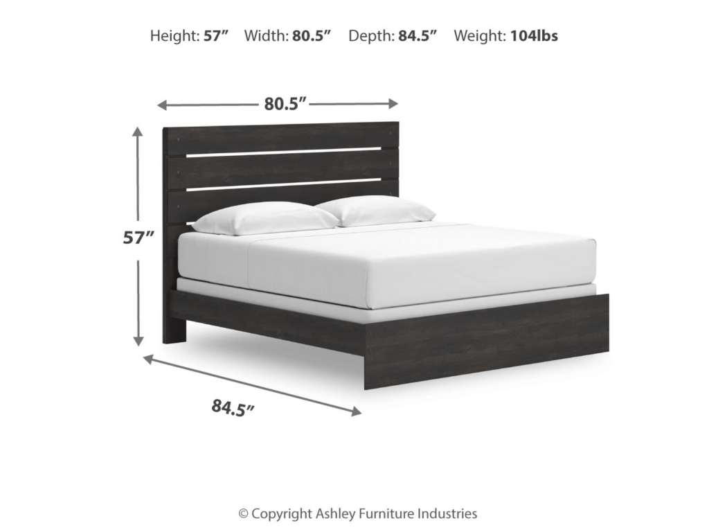 Hollivern King Panel Bed - image 3