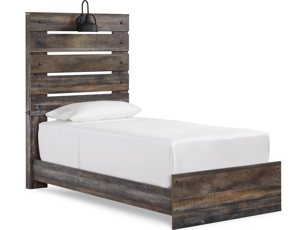 Drystan Twin Panel Bed, Dresser and Mirror - image 5