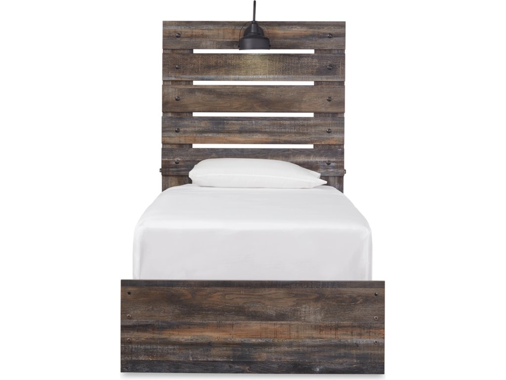 Drystan Twin Panel Bed, Dresser and Mirror - image 4