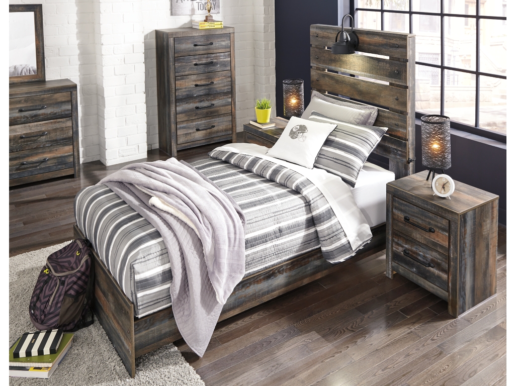 Drystan Twin Panel Bed - image 4