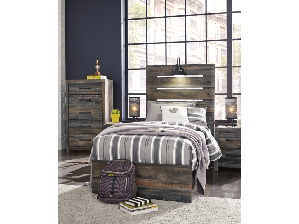 Drystan Twin Panel Bed - image 5