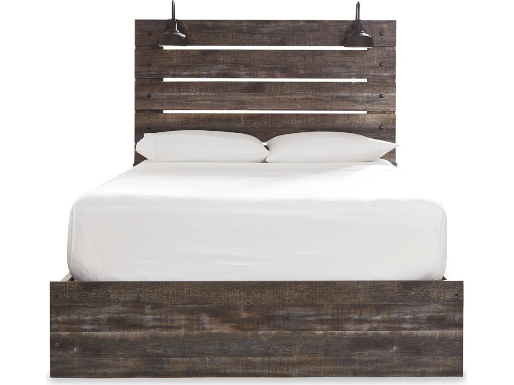 Drystan Queen Panel Bed with Storage, Chest and Nightstand - image 3