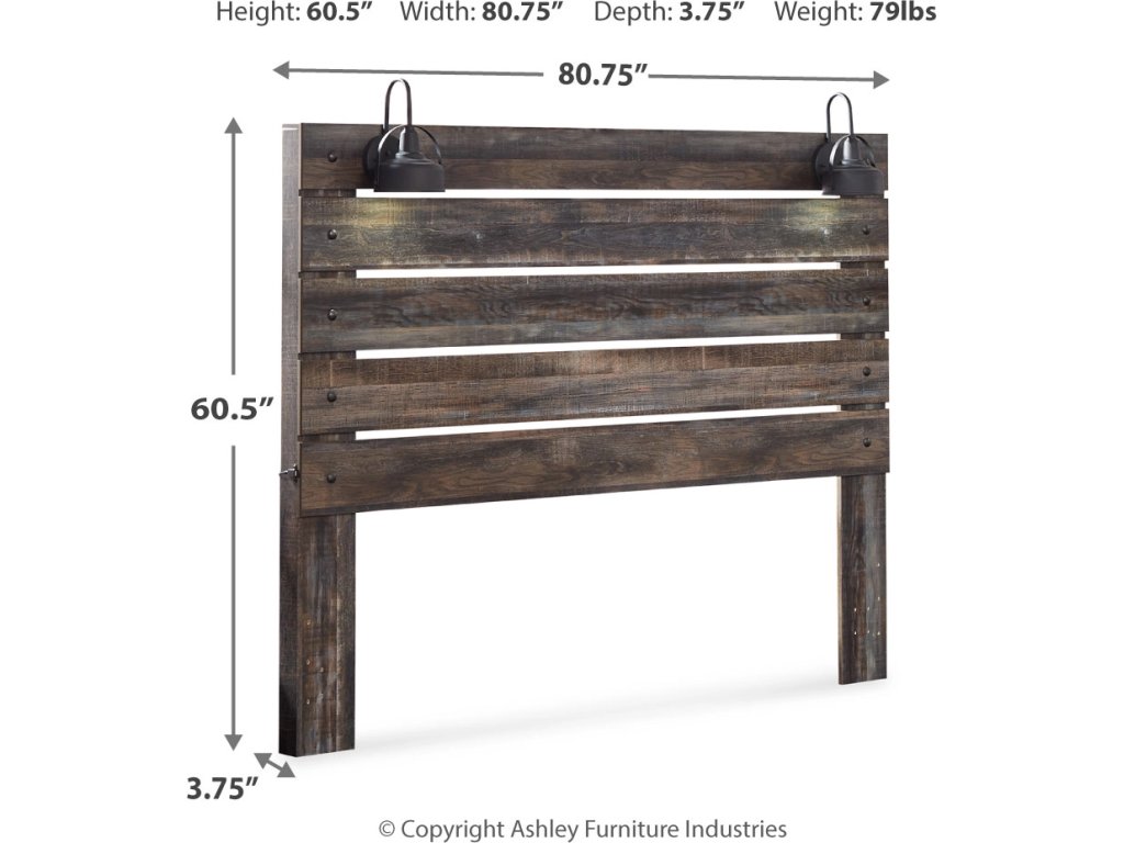 Drystan King Panel Headboard - image 3