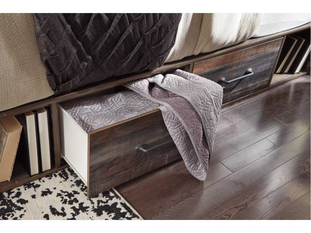 Drystan Twin Panel Bed with 4 Storage Drawers - image 8