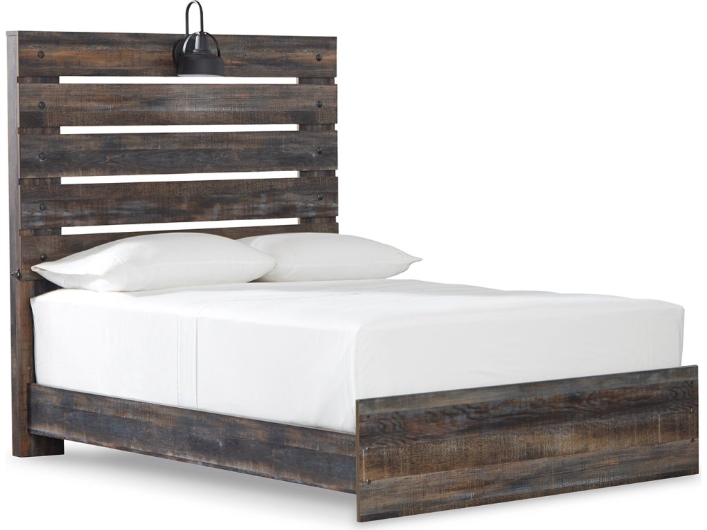 Drystan Full Panel Bed, Dresser, Mirror, and Nightstand - image 2