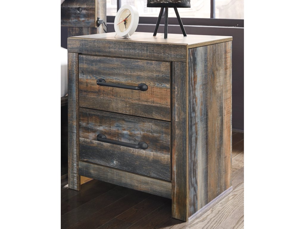 Drystan Full Panel Bed and 2 Nightstands - image 8