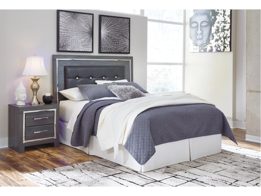 Lodanna Queen Upholstered Panel Headboard - main image