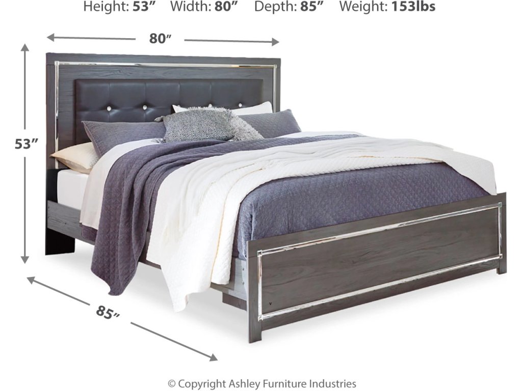 Lodanna King Panel Bed - image 3