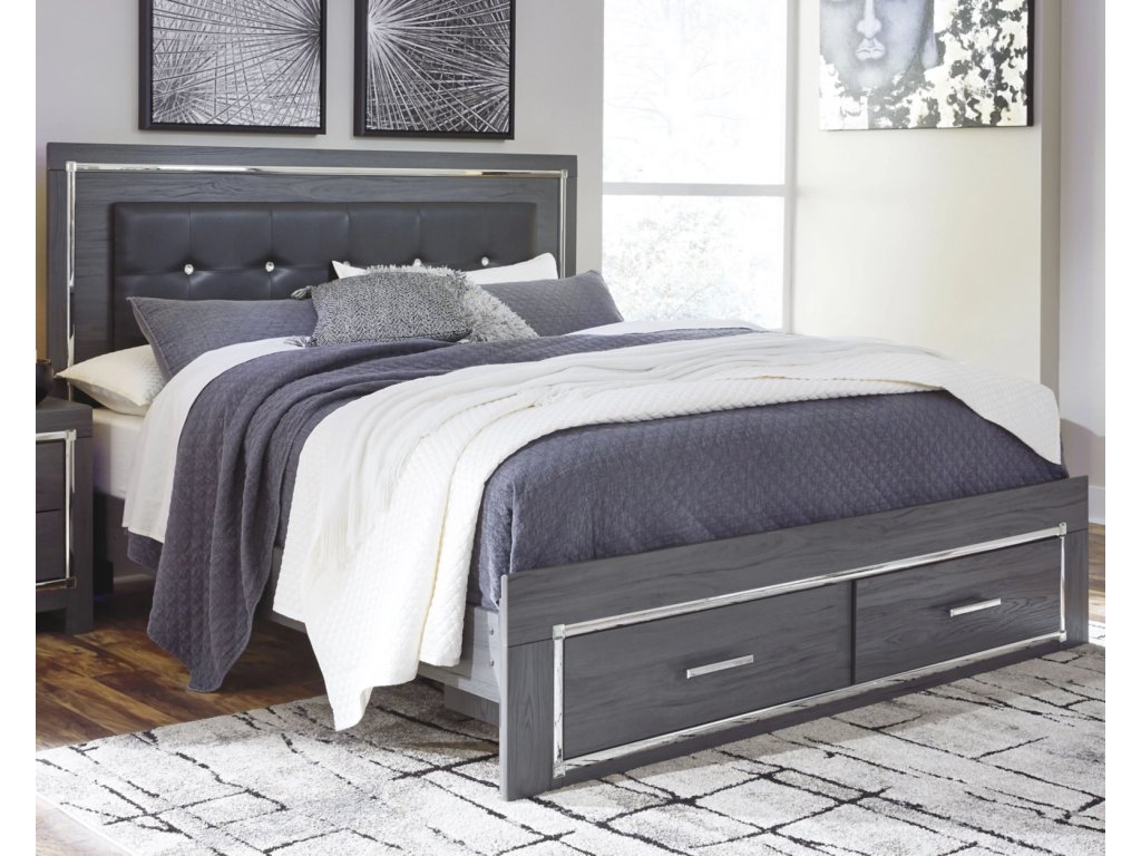 Lodanna King Storage Bed, Dresser, Mirror and 2 Nightstands - image 8