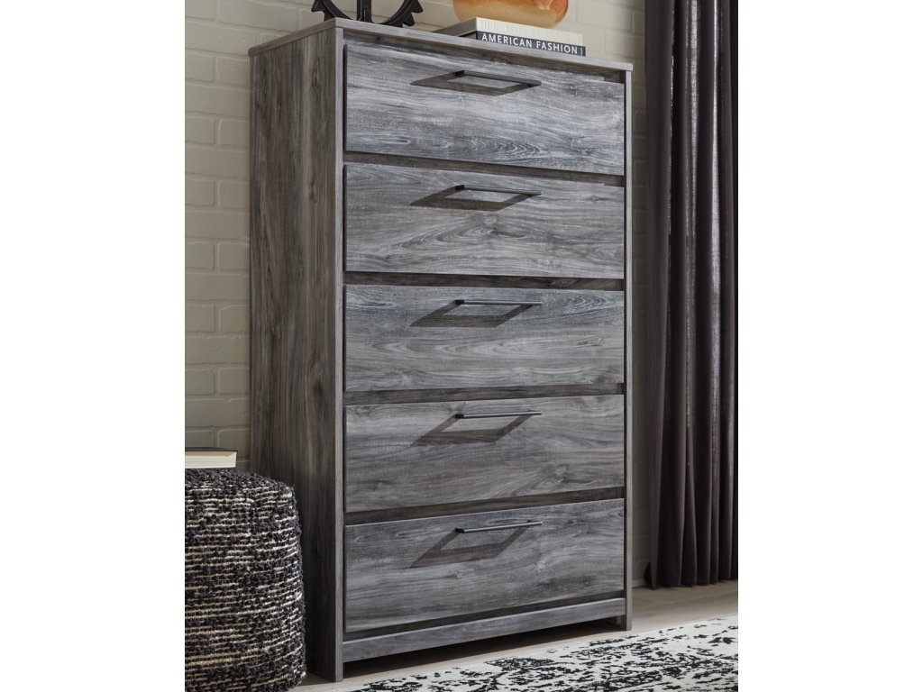 Baystorm Queen Panel Bed, Dresser, Mirror, Chest and Nightstand - image 14