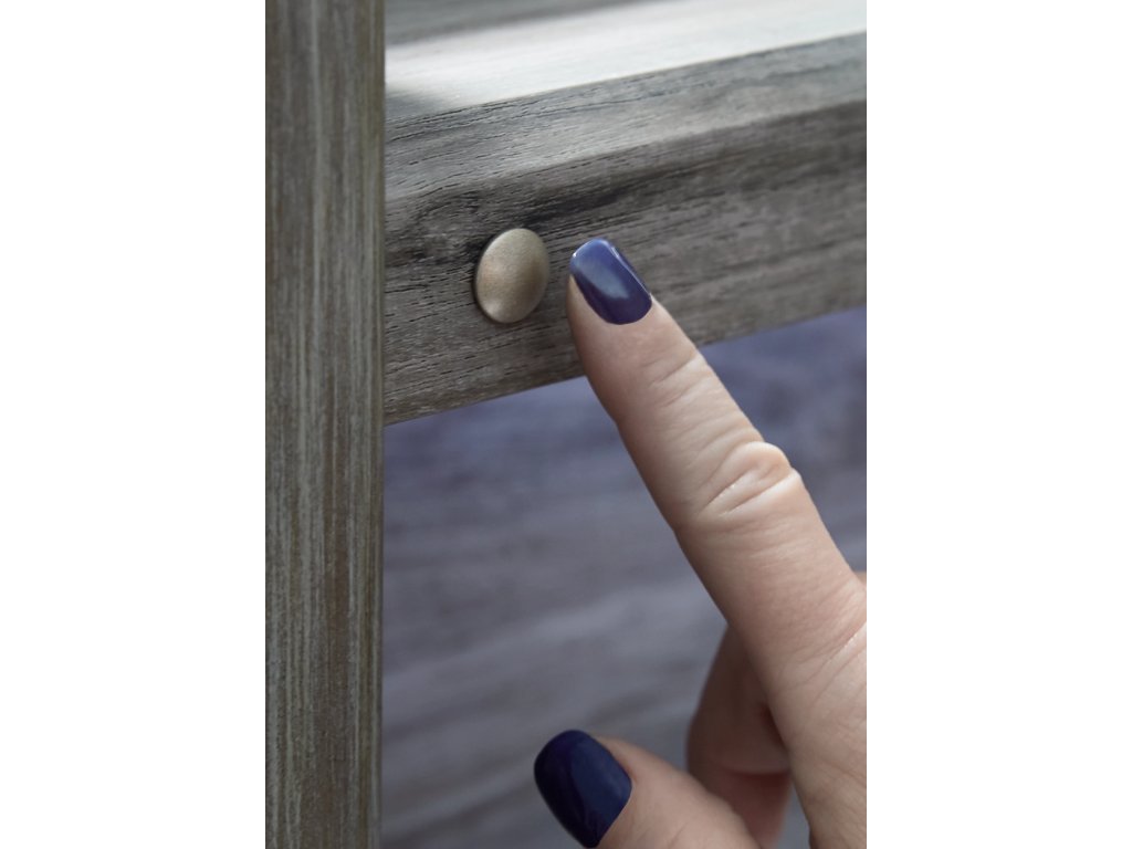 Baystorm Full Panel Headboard Bed. Dresser, Mirror, Chest and Nightstand - image 18