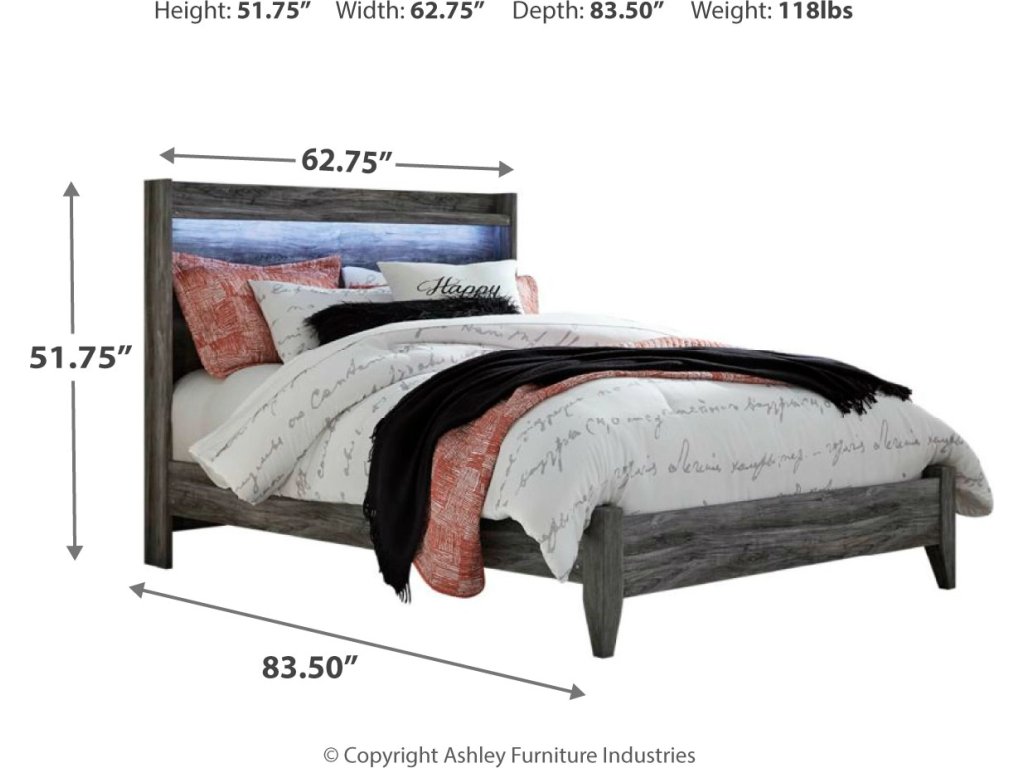 Baystorm Queen Panel Bed, Dresser, Mirror, Chest and Nightstand - image 9