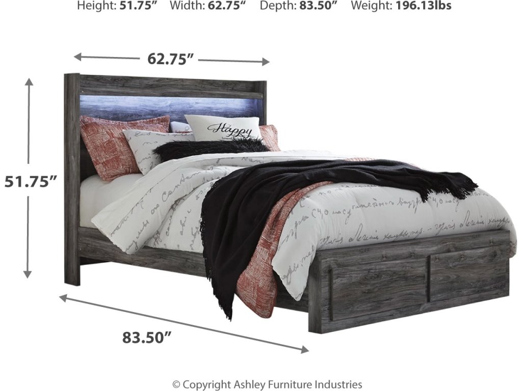 Baystorm Queen Panel Storage Bed with Chest - image 4