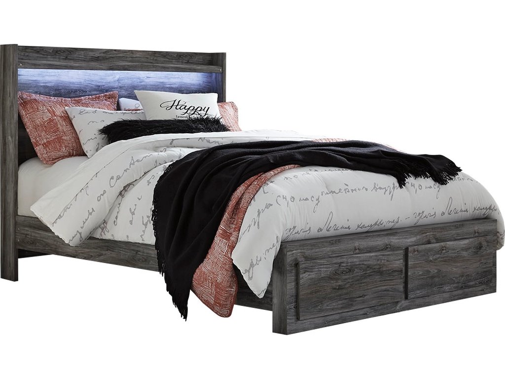 Baystorm Queen Panel Storage Bed, Dresser and Nightstand - image 1