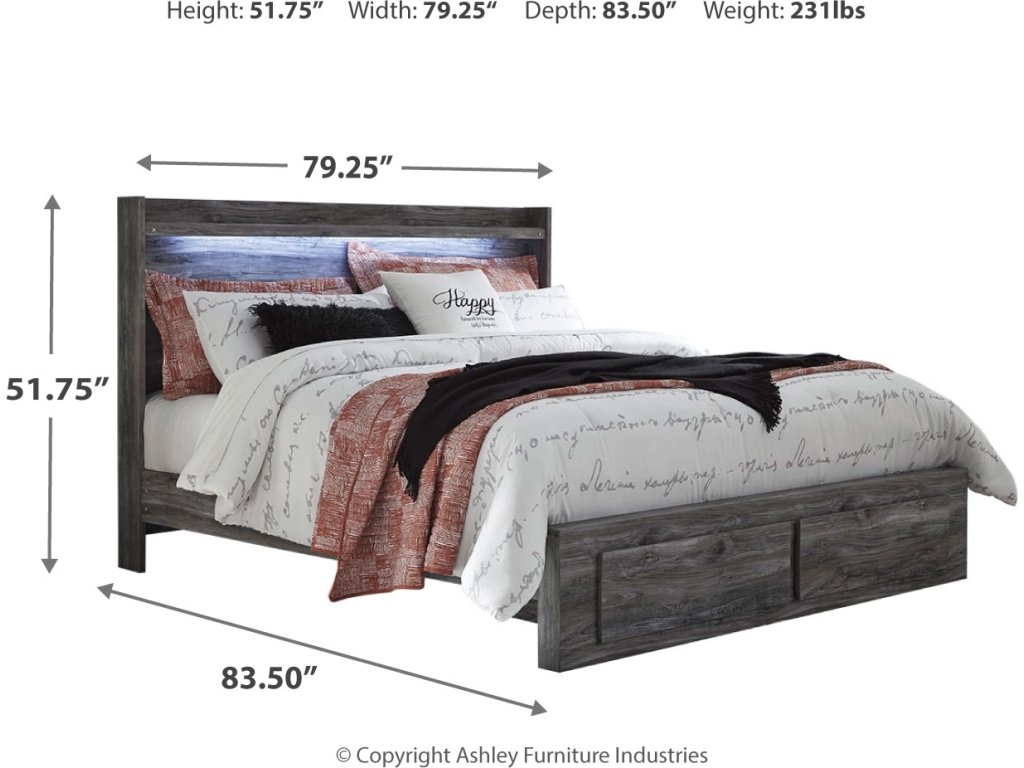 Baystorm King Panel Storage Bed with Chest - image 5