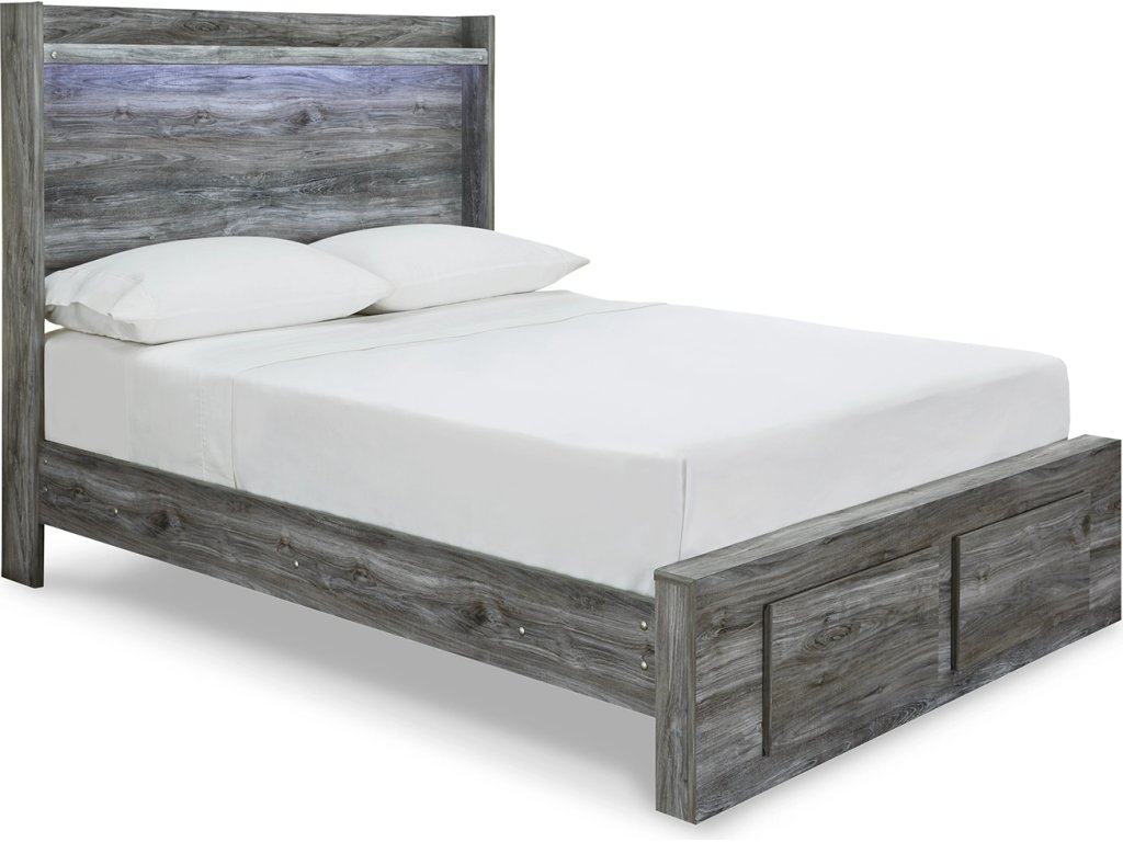 Baystorm Full Panel Bed with 2 Storage Drawers - main image